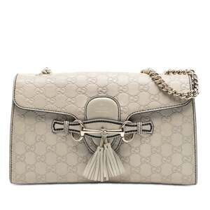 Emily Chain Flap Bag Guccissima Leather #250660G74B